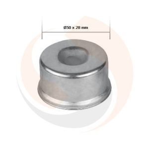 КОВПАК СУПОРТА МЕТАЛЕВИЙ Ø50x28 mm KNORR SB 6/7 (Арт. 01-15041) — FREENCO