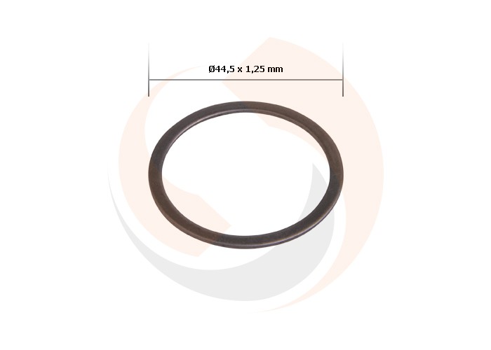 КІЛЬЦЕ МЕТАЛЕВЕ ПИЛЬНИКА СУПОРТА WABCO PAN 19/22 Ø44.5x1.25 mm (Арт. 03-35044) — FREENCO