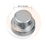 ЗАГЛУШКА СУПОРТА МЕТАЛЕВА Ø57.5x40.5 mm HALDEX MARK