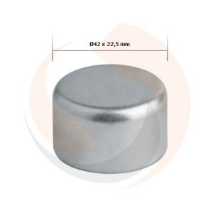 ЗАГЛУШКА СУПОРТА МЕТАЛЕВА Ø42x22.5 mm HALDEX MARK IV/MODUL X (Арт. 04-45042) — FREENCO