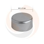 ЗАГЛУШКА СУПОРТА МЕТАЛЕВА Ø42x25 mm HALDEX MODUL T (SAF SBS2220)
