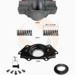 РМК СУПОРТА KNORR SN 5 (БЛОК ПРИВОДУ, ПРУЖИНИ, КРИШКА, САЛЬНИК) (Арт. 10-1028) — FREENCO