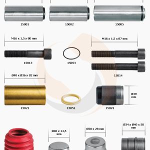 РМК СУПОРТА KNORR SB/SN 6/7 (НАПР. + ВТУЛКИ + ПИЛЬН. + БОЛТИ) (Арт. 10-1032) — FREENCO