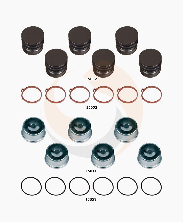 РМК СУПОРТА KNORR SB (ПИЛЬНИКИ + КОВПАКИ) (Арт. 10-1040) — FREENCO