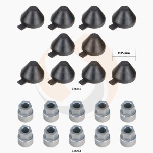 РМК СУПОРТА KNORR (КОВП. ГУМ.(D35mm) - 1 шт. + АДАПТЕР - 1 шт.) (Арт. 10-1041) — FREENCO