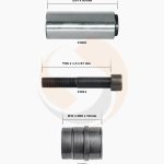 РМК СУПОРТА KNORR SB 5/6/7 (К-КТ КОРОТКОЇ НАПРАВЛ. ø34x80) (Арт. 10-1060) — FREENCO