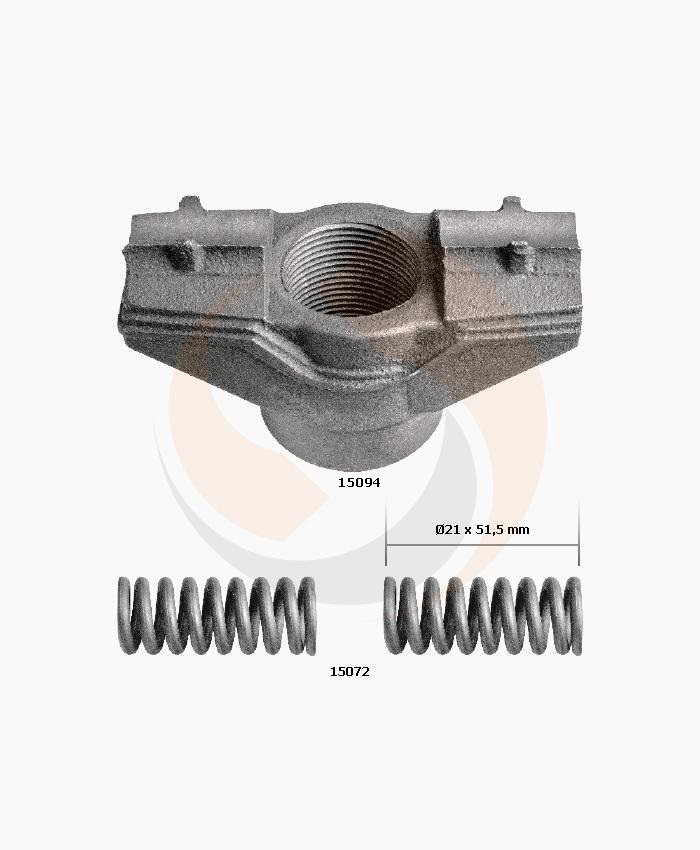 БЛОК ПРИВОДУ СУПОРТА KNORR SB5 (З ПРУЖИНАМИ) (Арт. 10-1150) — FREENCO
