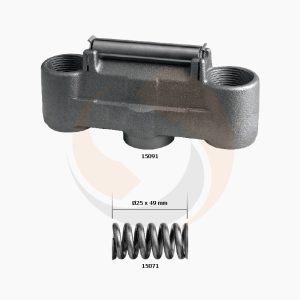 БЛОК ПРИВОДУ СУПОРТА KNORR SB6/SB7 (+ ПАЛЕЦЬ + ПРУЖИНА) (Арт. 10-1151) — FREENCO
