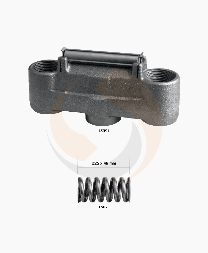 БЛОК ПРИВОДУ СУПОРТА KNORR SB6/SB7 (+ ПАЛЕЦЬ + ПРУЖИНА) (Арт. 10-1151) — FREENCO