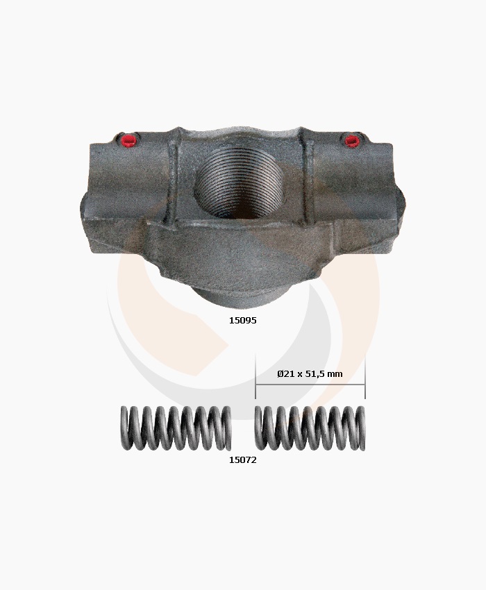 БЛОК ПРИВОДУ СУПОРТА KNORR SN5 (З ПРУЖИНАМИ) (Арт. 10-1154) — FREENCO
