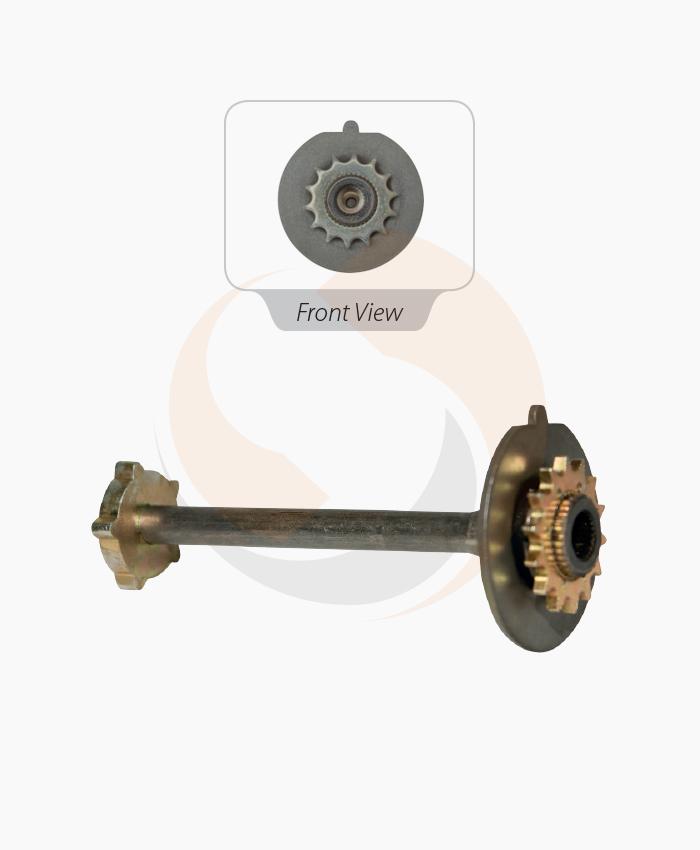 ВАЛ ПІДВОДКИ KNORR SL/SM 7 (БЕЗ ПРУЖИНИ) (Арт. 10-1159) — FREENCO