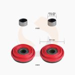 РМК СУПОРТА KNORR SB/SN 6/7 (ПЯТАКИ D74mm/БЕЗ БУРТ.) (Арт. 10-1160) — FREENCO