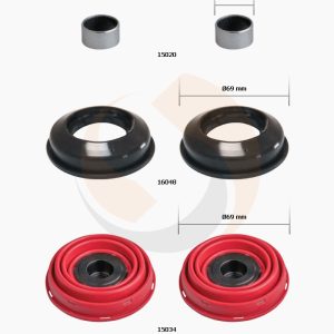 РМК СУПОРТА KNORR SB/SN 6/7 (ПИЛЬН. + ПЯТАКИ D69 mm/З БУРТ.) (Арт. 10-1167) — FREENCO