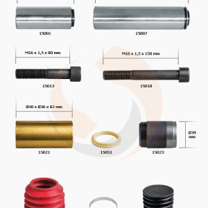 РМК СУПОРТА KNORR SB 6/7 (НАПР., ВТУЛКИ, ПИЛЬН., БОЛТИ) (Арт. 10-1232) — FREENCO