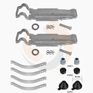 РМК СУПОРТА KNORR SB/SN (МОНТАЖНИЙ К-КТ КОЛОДОК) (Арт. 10-1265) — FREENCO