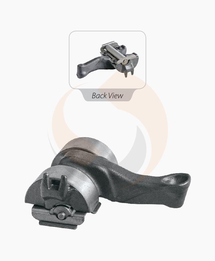 ВАЖІЛЬ СУПОРТА НАЖИМНИЙ KNORR SL7/SM7 (12°/122mm) (З РОЛИКОМ) (Арт. 10-1280) — FREENCO