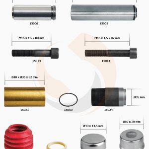 РМК СУПОРТА KNORR SN/SK 6/7 (НАПР., ВТУЛКИ, ПИЛЬН., БОЛТИ) (Арт. 10-1308) — FREENCO