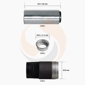 РМК СУПОРТА KNORR SB/SN 6/7 (НАПР. + ВТУЛКА - D39mm + КІЛЬЦЕ) (Арт. 10-1313) — FREENCO