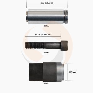 РМК СУПОРТА KNORR SN/SK 6/7 (НАПР.Ø32x88.5mm, БОЛТ, ВТУЛКА - Ø39mm) (Арт. 10-1315) — FREENCO