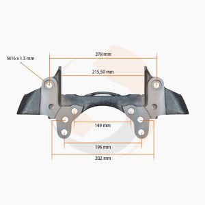 СКОБА ГАЛЬМ. СУПОРТА Knorr 22.5" ST7… ЛІВА/ПРАВА (SCHMITZ) (Арт. 10-1926) — FREENCO