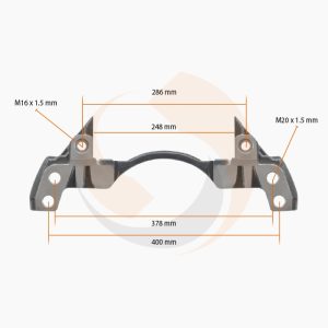 СКОБА ГАЛЬМ. СУПОРТА Knorr 22.5" ЛІВА/ПРАВА (Арт. 10-1934) — FREENCO