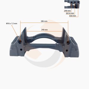 СКОБА ГАЛЬМ. СУПОРТА Knorr 22.5" BPW Type ЛІВА/ПРАВА (Арт. 10-1941) — FREENCO