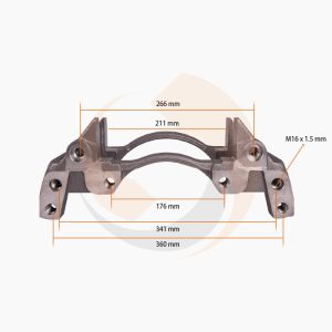СКОБА ГАЛЬМ. СУПОРТА Knorr 19.5" ЛІВА/ПРАВА (Арт. 10-1947) — FREENCO