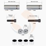 РМК СУПОРТА MERITOR DX 175 (НАПР., ВТУЛКИ, БОЛТИ, ЗАГЛ.) (Арт. 20-175-002) — FREENCO