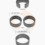 РМК СУПОРТА MERITOR DX 195/225 (К-КТ ПІДШИПНИКІВ ВАЛА) (Арт. 20-195-058) — FREENCO