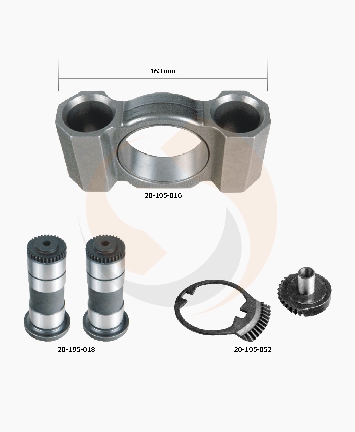 РМК МЕХАНІЗМУ ПІДВОДКИ MERITOR DX 195 ПРАВИЙ (Арт. 20-195-084) — FREENCO
