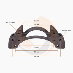СКОБА ГАЛЬМ. СУПОРТА MERITOR DX 195 REAR ЛІВА/ПРАВА (Арт. 20-195-099) — FREENCO