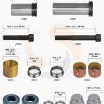 РМК СУПОРТА MERITOR ELSA1 (НАПР., ВТУЛКИ, ПИЛЬН., ЗАГЛ.) (Арт. 20-2100) — FREENCO