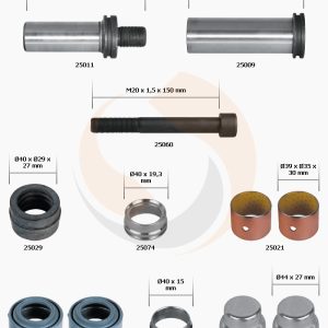 РМК СУПОРТА MERITOR ELSA 1 (НАПР., ПИЛЬН., БОЛТИ, ЗАГЛ.) (Арт. 20-2105) — FREENCO