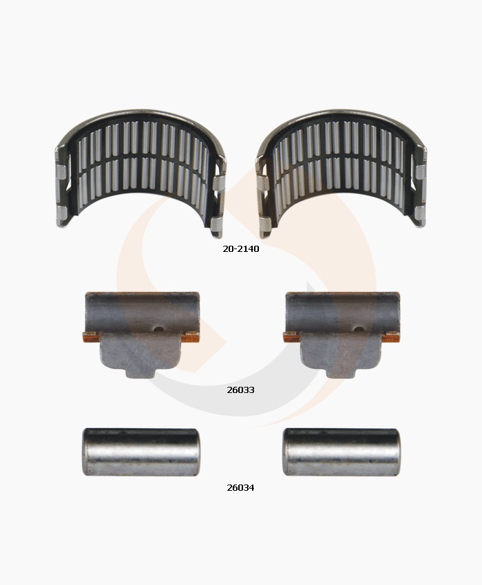 РМК СУПОРТА MERITOR DUCO/ELSA1/ELSA2 (ПІДШИПНИКИ + РОЛИКИ) (Арт. 20-2130) — FREENCO