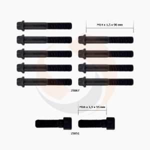 РМК СУПОРТА MERITOR ELSA 1 (К-КТ БОЛТІВ КРИШКИ) (Арт. 20-2163) — FREENCO