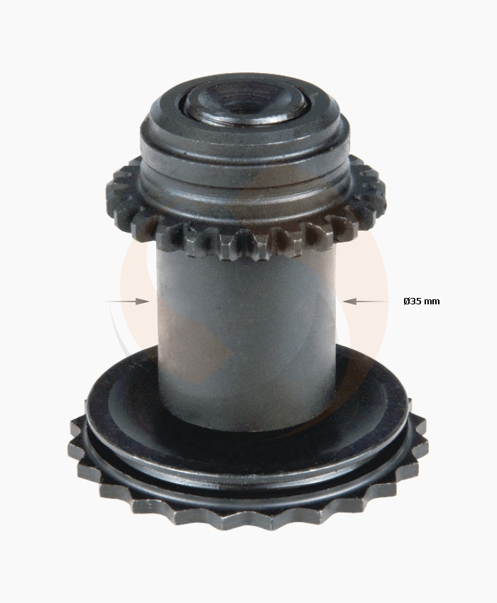 ШТОВХАЧ КОЛОДКИ З ШЕСТ. (ЛІВА РІЗЬБА) MERITOR ELSA 1 (D35mm) (Арт. 20-2180) — FREENCO