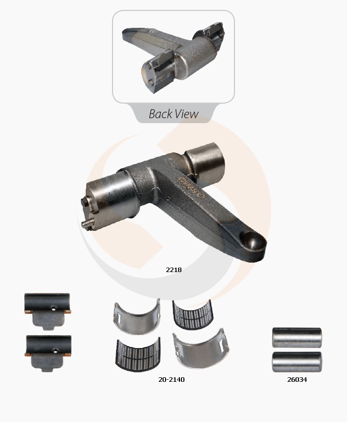 ВАЖІЛЬ СУПОРТА НАЖИМНИЙ MERITOR ELSA1 RADIAL ПРАВИЙ (З ПІДШ) (Арт. 20-2217) — FREENCO