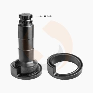 РМК СУПОРТА MERITOR D3 ЗАДН. / ЛІВИЙ (ВАЛ 26 ШЛІЦ + СПІРАЛЬ) (Арт. 20-2281) — FREENCO