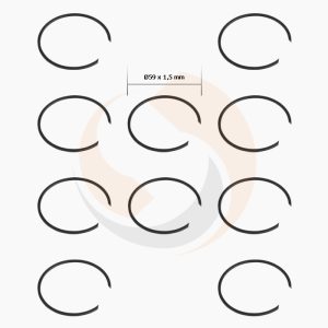 КІЛЬЦЕ СТОПОРНЕ MERITOR D3 (ЦІНА ЗА 1 ШТ !!!) (Арт. 20-2373) — FREENCO