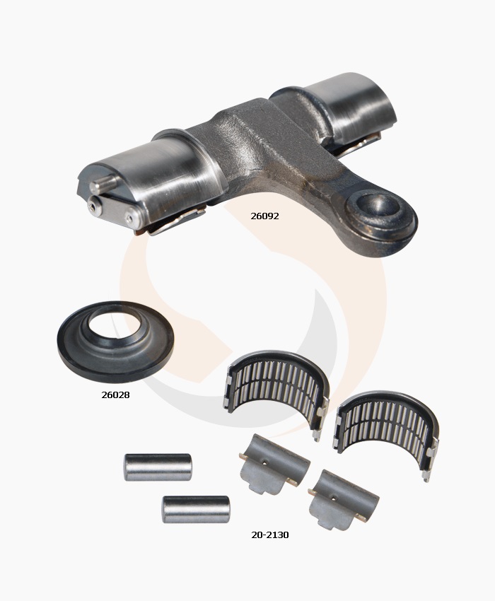 ВАЖІЛЬ СУПОРТА НАЖИМНИЙ MERITOR D DUCO AXIAL ПРАВИЙ (З ПІДШ.) (Арт. 20-2482) — FREENCO