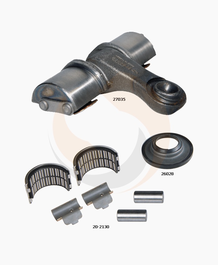 ВАЖІЛЬ СУПОРТА НАЖИМНИЙ MERITOR C/LE DUCO ЛІВИЙ (З ПІДШ.) (Арт. 20-2483) — FREENCO