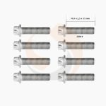 БОЛТ M14x1.5x55 КРИШКИ СУПОРТА MERITOR DUCO (К-КТ 8 ШТ) (Арт. 20-2496) — FREENCO