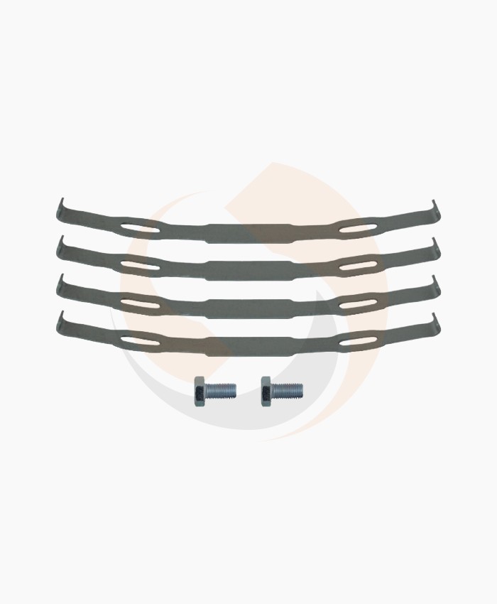 К-КТ ПЛАСТИН ФІКСАЦІЇ КОЛОДОК MERITOR ELSA 195/225 (Арт. 20-2500) — FREENCO