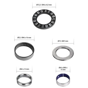 РМК СУПОРТА MERITOR C/D LISA (ПІДШИПНИКИ, ВТУЛКИ) (Арт. 20-2565) — FREENCO