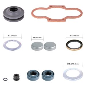 РМК СУПОРТА MERITOR D LISA (ПИЛЬНИКИ, ПРОКЛАДКА) (Арт. 20-2573) — FREENCO