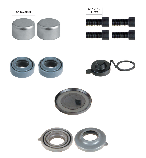 РМК СУПОРТА MERITOR ELSA 2 (ПИЛЬНИКИ + ЗАГЛ. + БОЛТИ) (Арт. 20-2583) — FREENCO