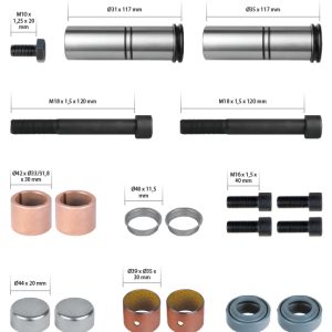 РМК СУПОРТА MERITOR ELSA225 RADIAL (НАПР., ПИЛЬН., БОЛТИ, ЗАГЛ.) (Арт. 20-2584) — FREENCO