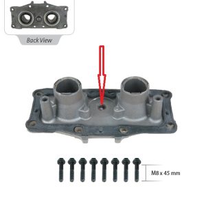 КОРПУС ПОРШНІВ АЛЮМІН. MERITOR ELSA2 !! ВТУЛКА !! ( + ПРОКЛ. + БОЛТИ) (Арт. 20-2600-1) — FREENCO