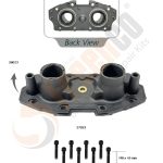 КОРПУС ПОРШНІВ АЛЮМІН. MERITOR ELSA 195/225 !! ВТУЛКА !! ( + ПРОКЛ. + БОЛТИ) (Арт. 20-2604) — FREENCO