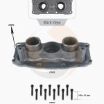 КОРПУС ПОРШНІВ АЛЮМІН. MERITOR ELSA2 ( + ПРОКЛ. + БОЛТИ) (Арт. 20-2608) — FREENCO